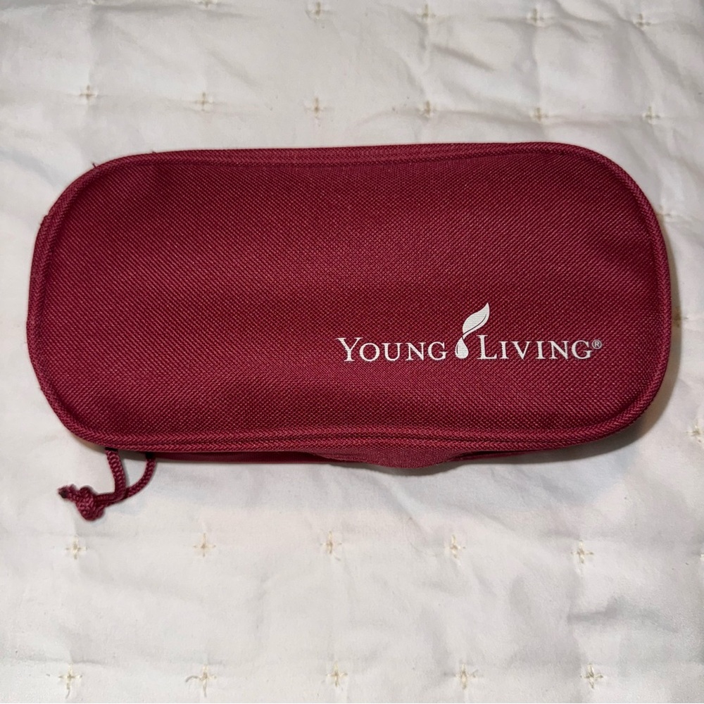 Essential Oil Young Living Burgundy Travel Pouch